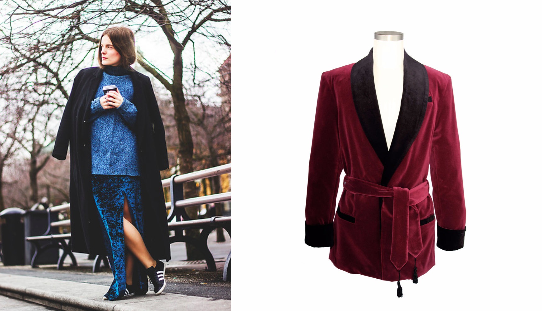 Velvet and Brocade Jacket