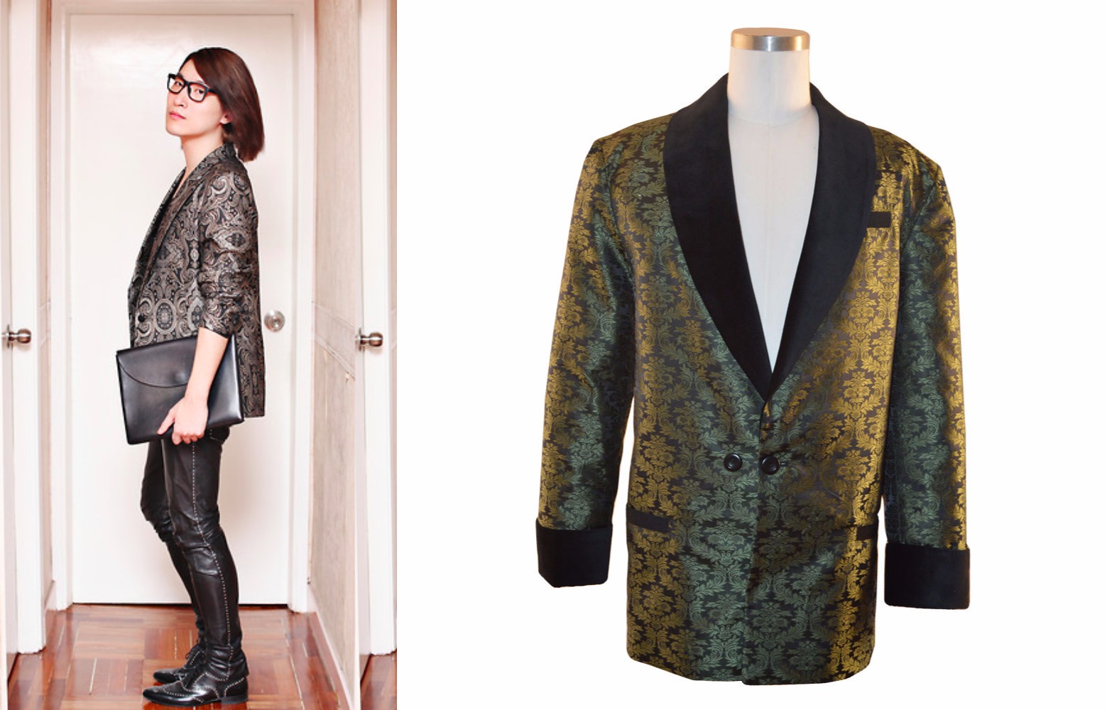 Velvet and Brocade Jacket